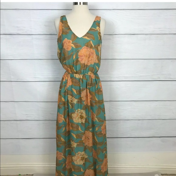 Show Me Your MuMu Dresses & Skirts - Breezy Sexy Show Me Your MuMu Green Floral Sz M
